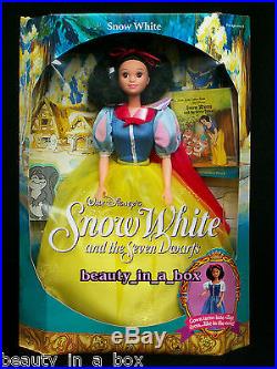Evil Queen Doll Great Villains Disney Snow White Dwarfs Dopey Sneezy Lot 3 G