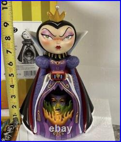 Evil Queen Figurine Disney Snow White World of Miss Mindy 10 Lighted Villian