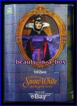 Evil Queen Great Villains Snow White Doll and the Seven Dwarfs & 7 Disney Lot 9
