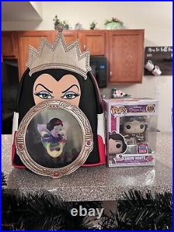 Evil Queen Loungefly and Snow White Funko 2021 Funkon