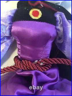 Evil Queen Snow White Topsy Turvy Plush Doll Disneyland Disney World RARE HTF