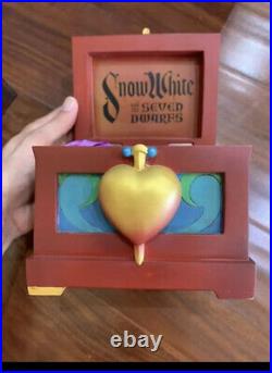 Evil queen snow white poison apple Sketchbook Ornament and Collectible heart box