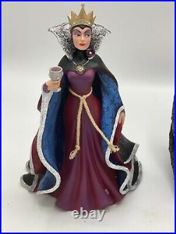 Extremely Rare Lot! Walt Disney Snow White Evil Queen Standing Figurine Statues