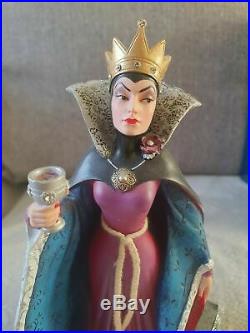Extremely Rare! Walt Disney Snow White Evil Queen Standing Figurine Statue