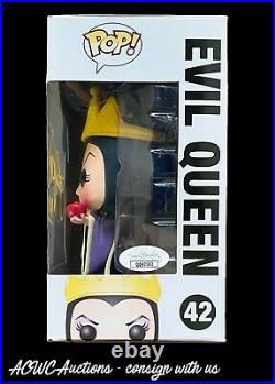 Funko POP! Disney Snow White Evil Queen Signed by Lana Parrilla JSA
