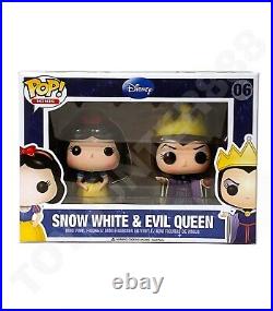 Funko Pop Mini! Disney #6 Snow White & Evil Queen Vaulted/ Retired NIB RARE VHTF