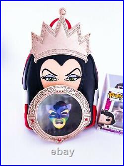 Funko Pop Snow White and Evil Queen Mini Backpack Bundle Ships Same Day