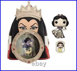 Funko X Loungefly Snow White Evil Queen Mini Backpack Funkon 2021 Exclusive