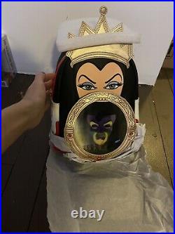 Funkon 2021 Disney Loungefly Funko Snow White Evil Queen Mini Backpack Only