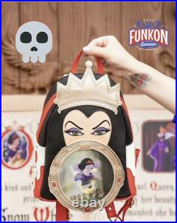 Funkon 2021 Disney Mini Evil Queen Loungefly Backpack Only Snow White Confirmed