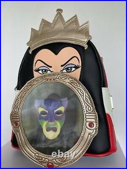 Funkon 2021 Exclusive Snow White Evil Queen Loungefly Mini Backpack Only In Hand