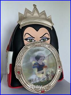 Funkon 2021 Exclusive Snow White Evil Queen Loungefly Mini Backpack Only In Hand