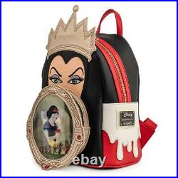 Funkon 2021 Loungefly Disney SNOW WHITE FUNKO POP! AND EVIL QUEEN MINI BACKPACK