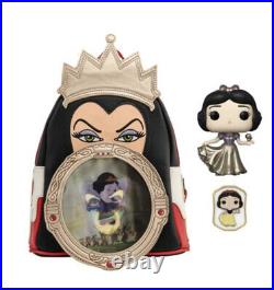 Funkon 2021 SNOW WHITE Pop with PIN + MINI EVIL QUEEN Backpack BUNDLE (PRE-ORDER)