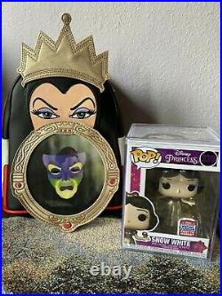 Funkon 2021 Snow White Pop! And Loungefly Evil Queen Mini Backpack