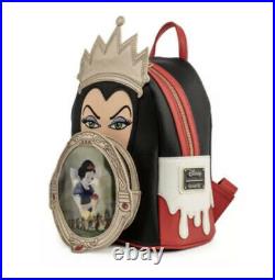 Funkon 2021 Virtual Con Loungefly Snow White Evil Queen backpack bag-IN HAND