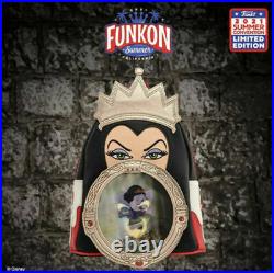 Funkon 2021 Virtual Con Snow White Evil Queen Mini Backpack Loungefly