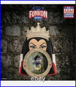 Funkon 2021 Virtual Con Snow White Evil Queen Mini Backpack Loungefly CONFIRMED