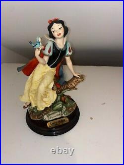 Giuseppe Armani Disney Snow White, All Dwarfs, and Evil Queen SIGNED