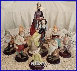 Giuseppe Armani Disney Snow White, Evil Queen & All 7 Dwarfs