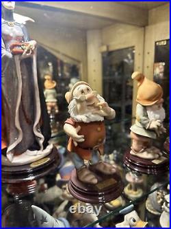Giuseppe Armani Snow White Evil Queen And The Seven Dwarfs Figurines Set NIB