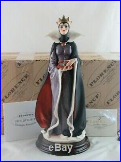 Giuseppe Armani Walt Disney Evil Queen Figurine from Snow White 1510C Box READ