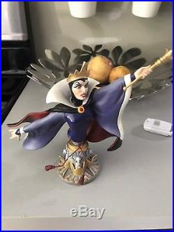 Grand jester studios Disney Evil queen snow white statue bust wdcc figure ENESCO