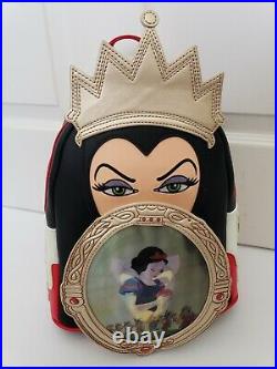 IN HAND Funkon 2021 Virtual Con Snow White Evil Queen Mini Backpack Loungefly