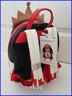 IN HAND Funkon 2021 Virtual Con Snow White Evil Queen Mini Backpack Loungefly