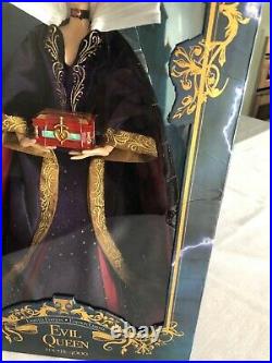 In Hand Disney Store Snow White Evil Queen 17 Limited Edition Doll 1141/4000