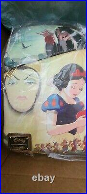 In Hand Loungefly Nwt Dec Snow White/evil Queen Backpack Coinpurse