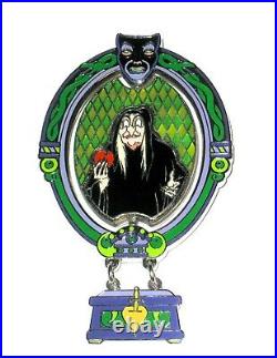 JUMBO LE Disney Pin Villain Evil Queen Transformation Magic Mirror Rachael Sur
