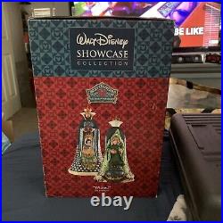 Jim Shire Disney traditions Evil Queen Witch Snow White DoubleSided Statue W Box