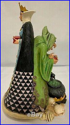 Jim Shore Disney Collection Snow White Evil Queen Old Hag Wicked Figure In Box