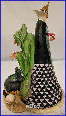 Jim Shore Disney Collection Snow White Evil Queen Old Hag Wicked Figure In Box