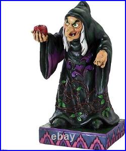 Jim Shore Disney Snow White Old Hag Take A Bite Evil Queen 4037508 New RARE