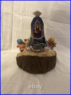 Jim Shore Disney Snow White Wood Carved Snow White Dwarves Evil Queen #4023573
