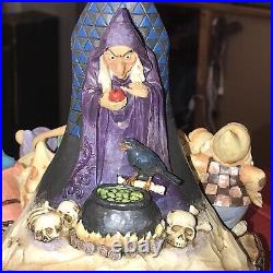 Jim Shore Disney Traditions Carved by Heart Snow White Dwarfs Evil Queen 4023573