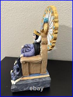 Jim Shore Disney Traditions Evil Enthroned Snow White Evil Queen Figurine
