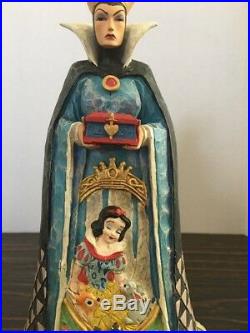 Jim Shore Disney Traditions Evil Queen Snow White Figurine Rare