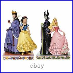 Jim Shore Disney Traditions NEW 2020 Snow White, Evil Queen, Maleficent & Aurora