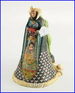 Jim Shore Disney Traditions Snow White Wicked (2 Sided Evil Queen/old Hag)