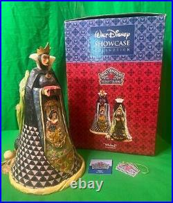 Jim Shore EVIL QUEEN & OLD HAG Figurine WICKED Disney Traditions LE Box & Tags