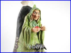 Jim Shore Snow White Evil Queen Old Hag Wicked Figurine Disney Showcase 4005218