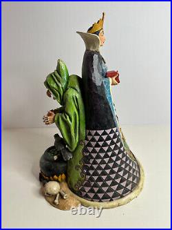Jim Shore Wicked Snow White Evil Queen/Witch Figurine 4005218, Disney Showcase