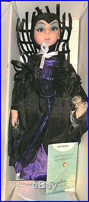 Kimberly Lasher Evil Queen Doll Snow White collection Gothic w /COA MIB