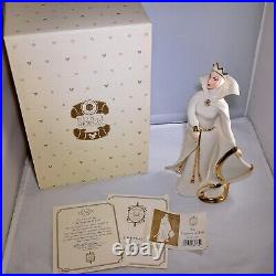 LENOX Disney THE EMPRESS OF EVIL QUEEN Snow White sculpture IN BOX with COA