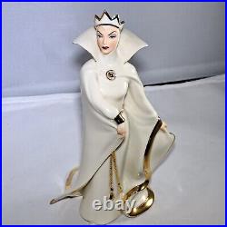 LENOX Disney THE EMPRESS OF EVIL QUEEN Snow White sculpture IN BOX with COA