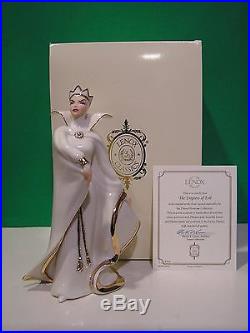 LENOX THE EMPRESS OF EVIL QUEEN MINT in BOX with COA SNOW WHITE WITCH
