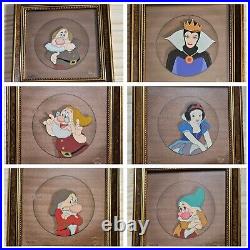 LE Disney Courvoisier Cels-Snow White & the Seven Dwarfs Collection. FREE SHIP
